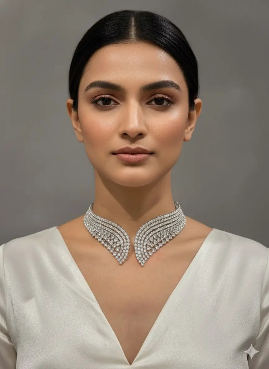 Celeste Wing Necklace Set