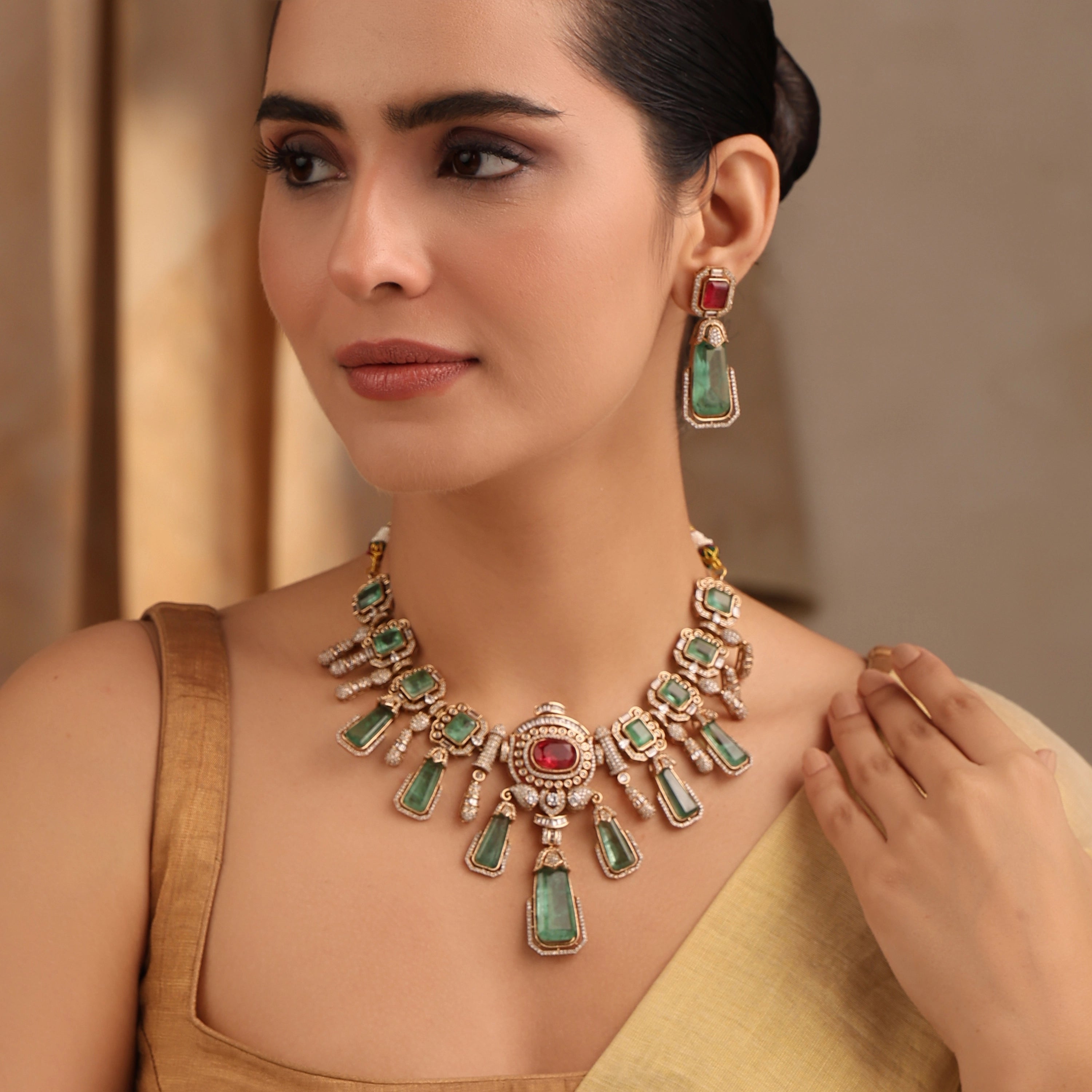 Mint Indian Necklace