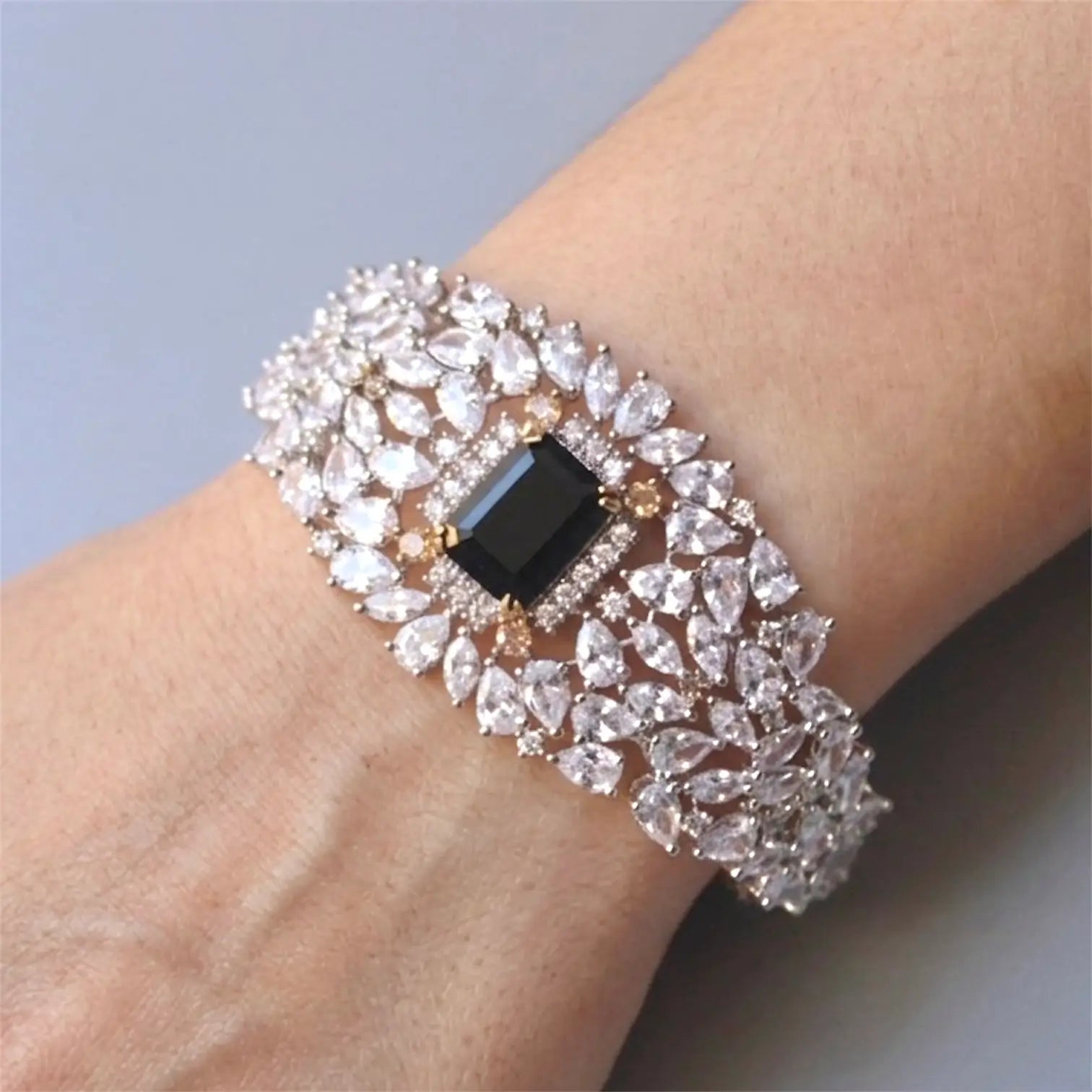 Black CZ Bracelet