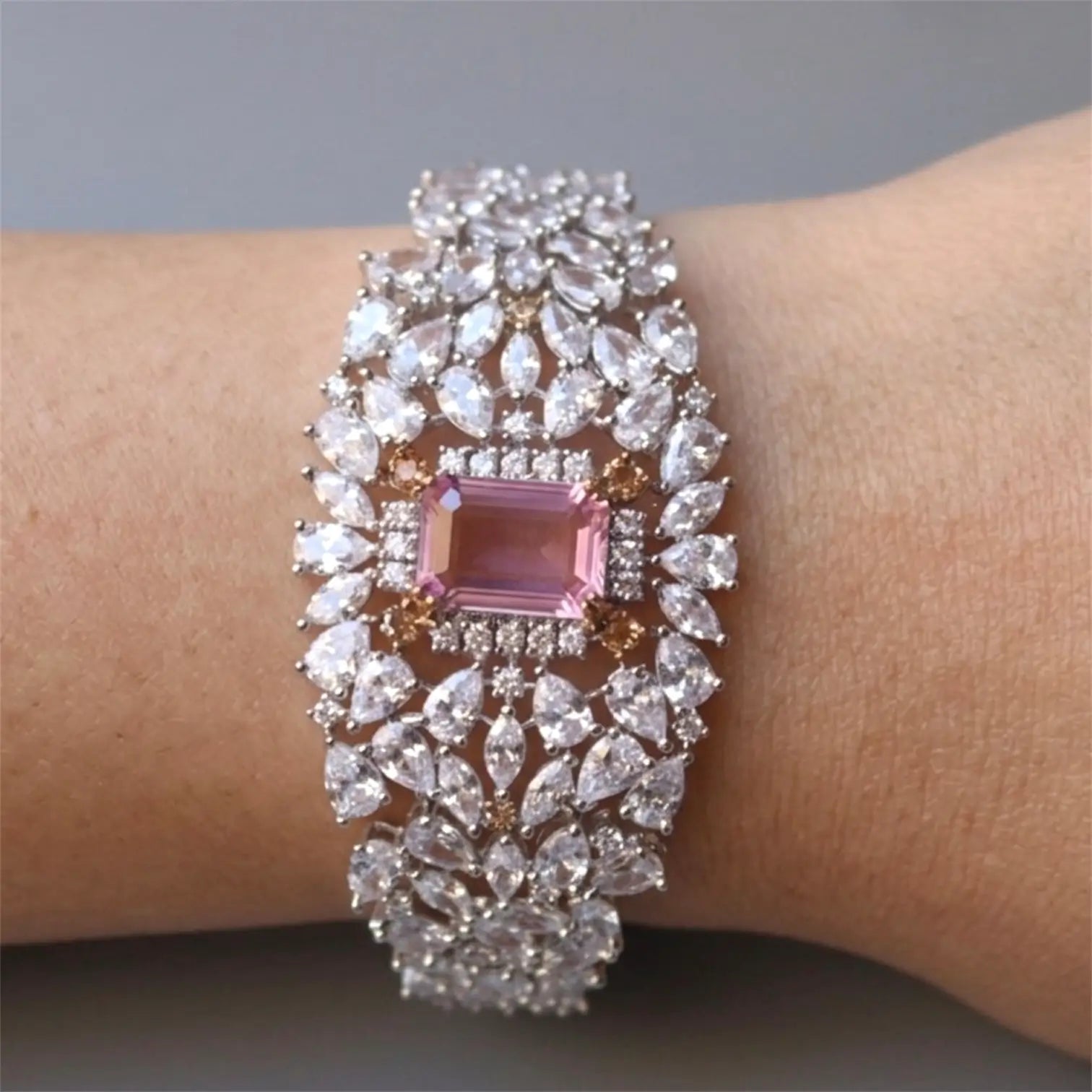 Pink CZ Bracelet