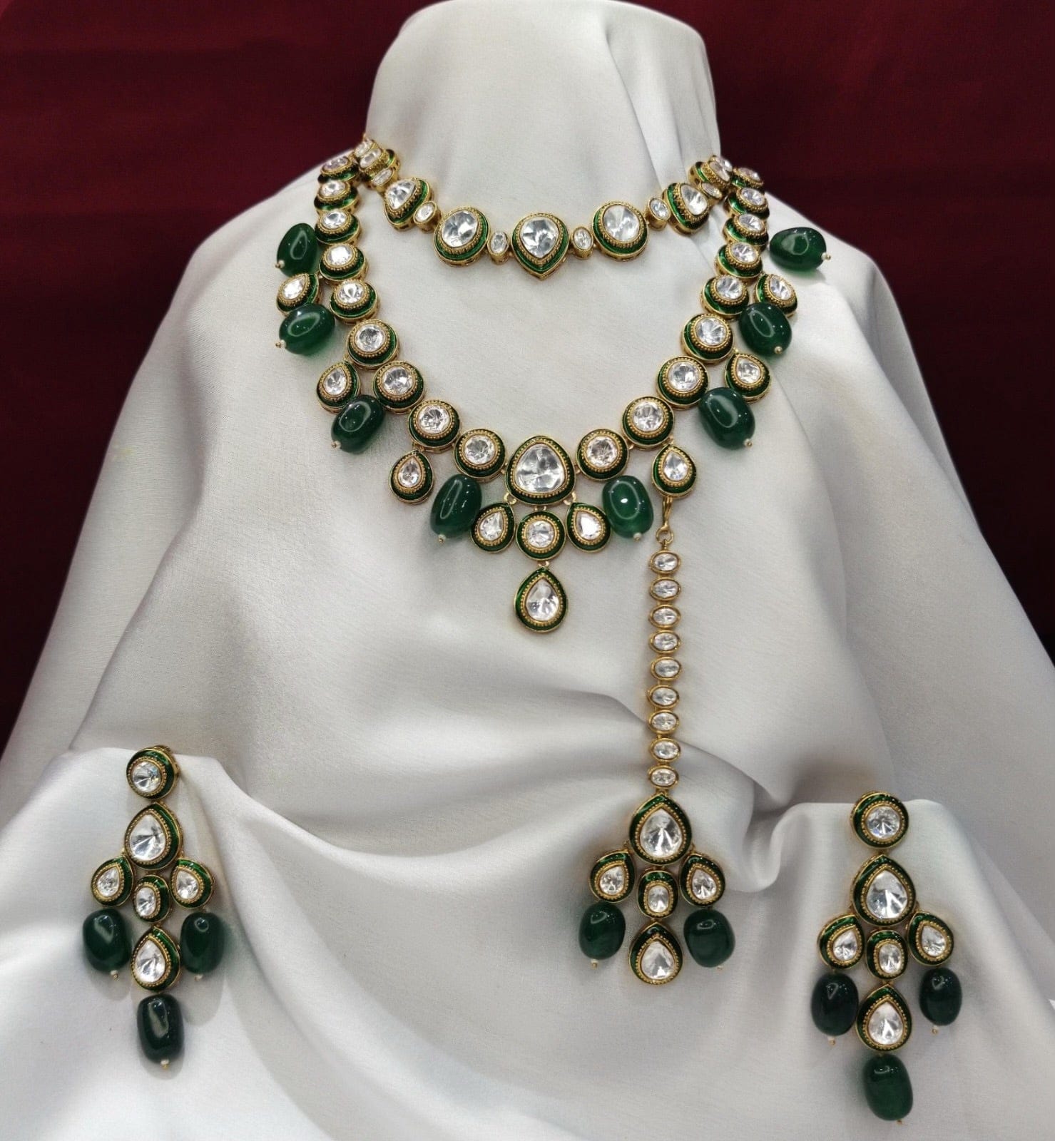 Aiza Fine Kundan Set