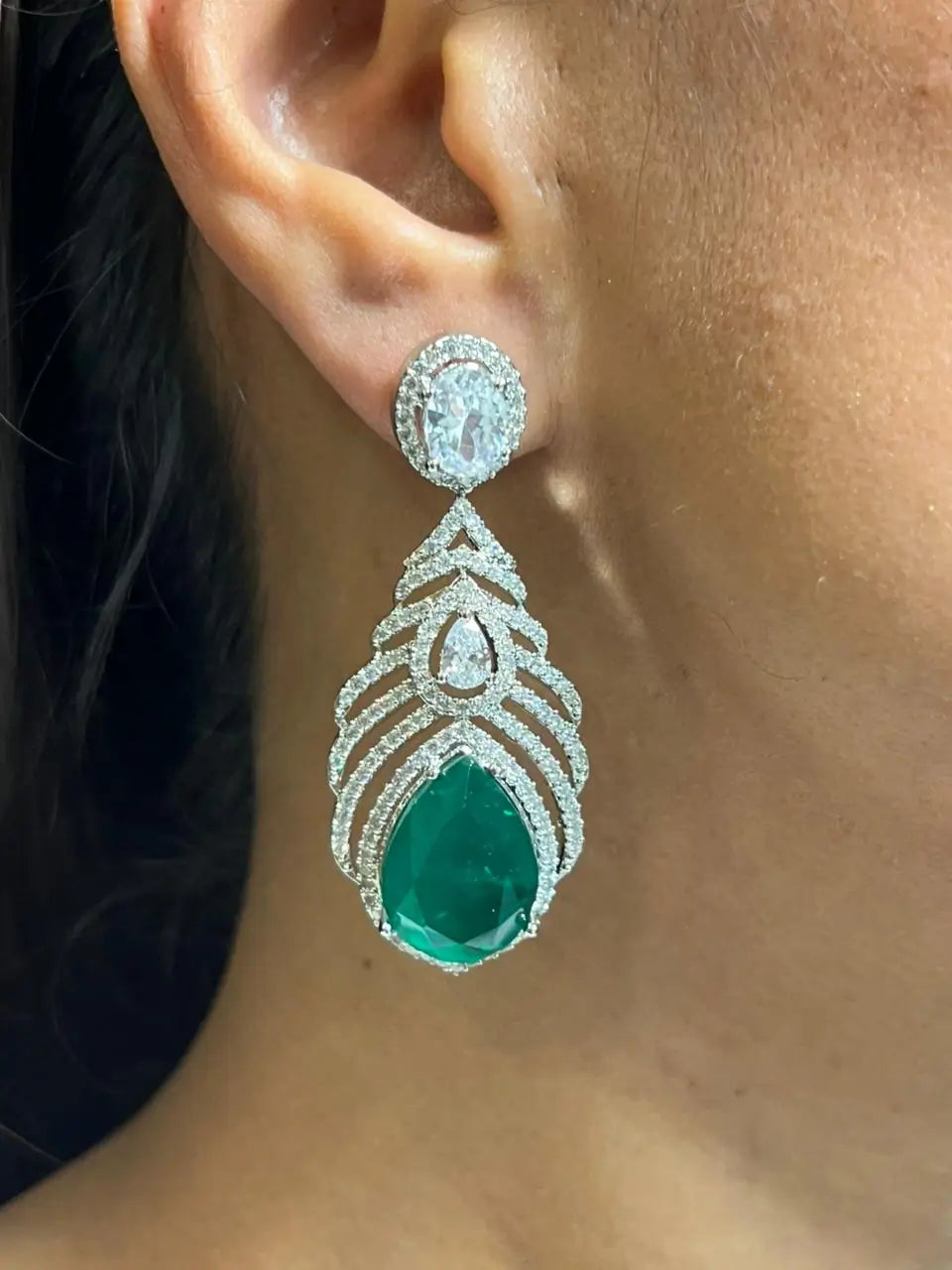 Alera Emerald Diamond Statement Choker