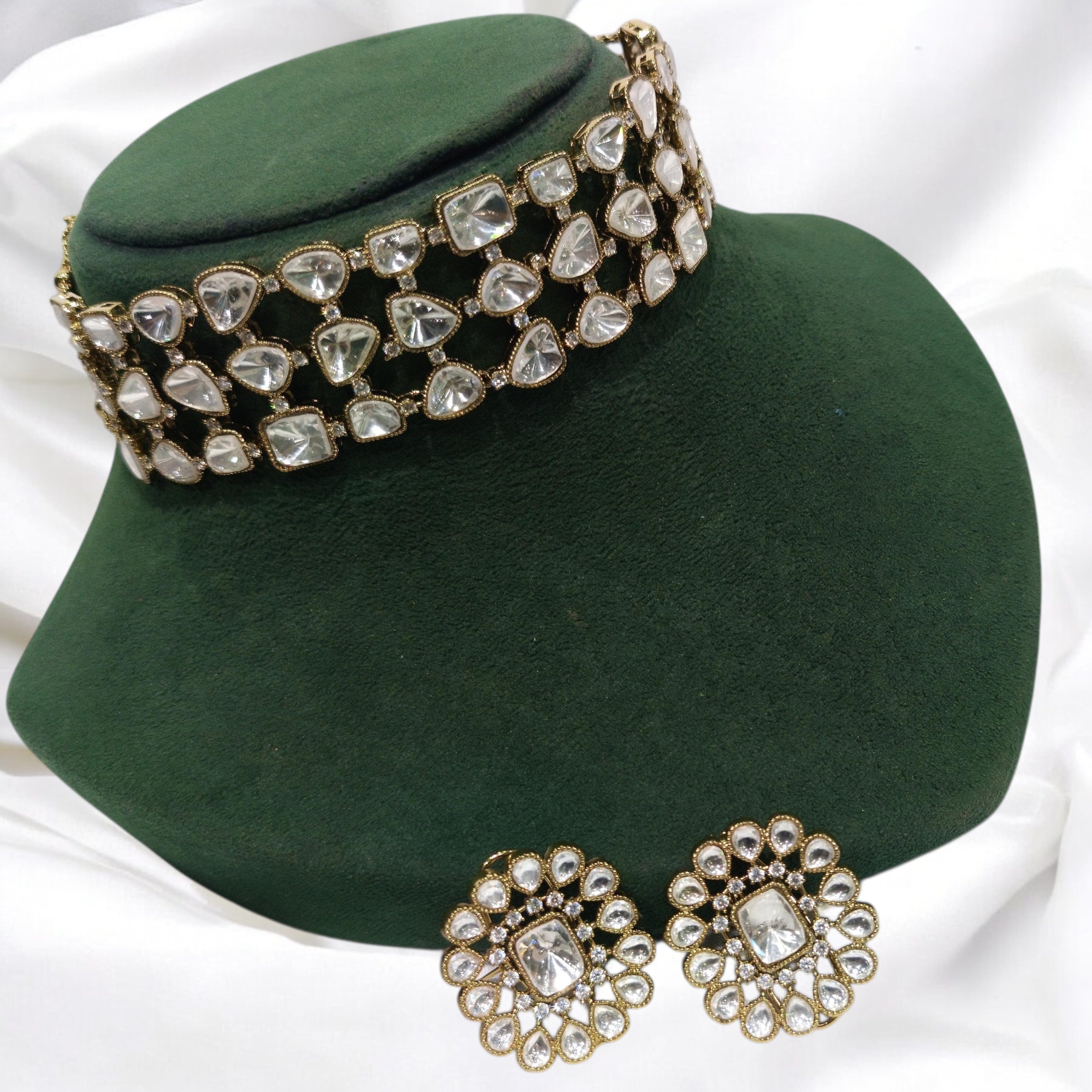 Arzoo Kundan Heritage Choker Set
