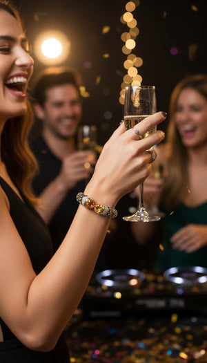 Champagne Gold Victorian Bangle