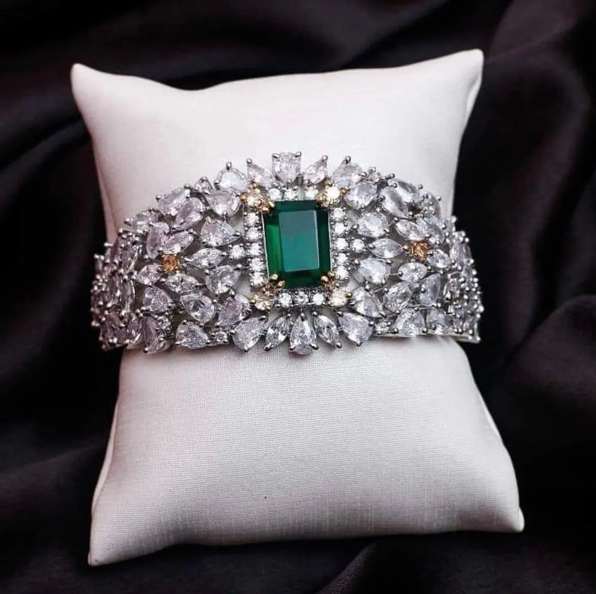 Emerald CZ Bracelet