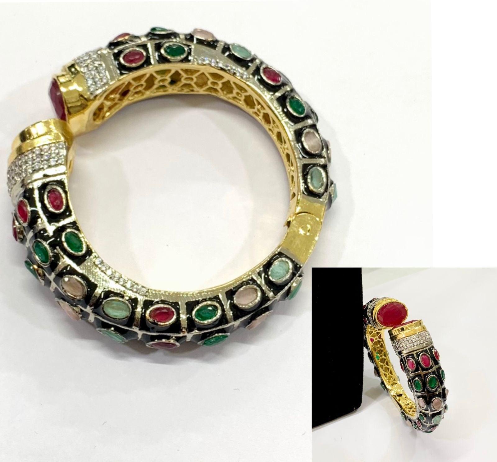 MultiColored Victorian Bracelet