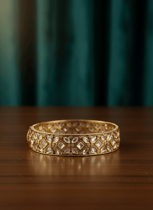 Uncut Polki Bangle Set