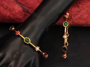 Zoya Semiprecious Kemp Bangle Pair
