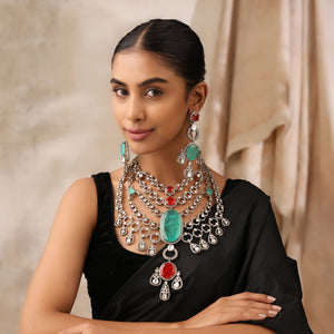 Diljeet Gala Fine Kundan Statement Necklace Set