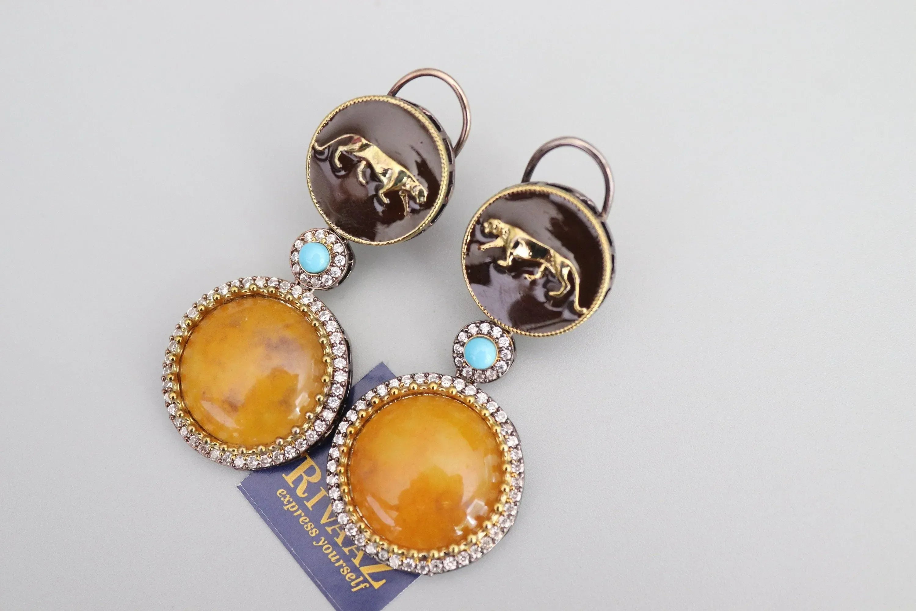 Sabya inspired tropical earrings