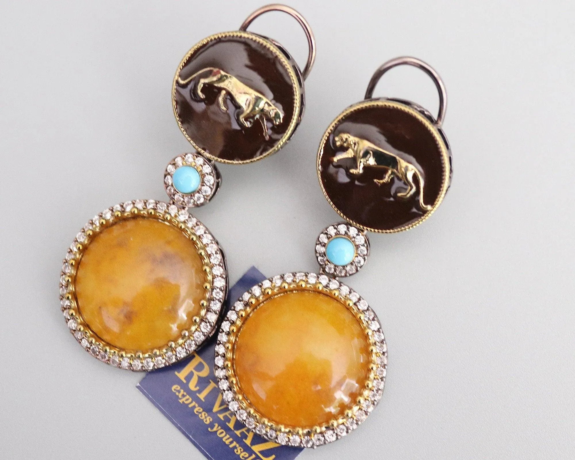 Sabya inspired tropical earrings