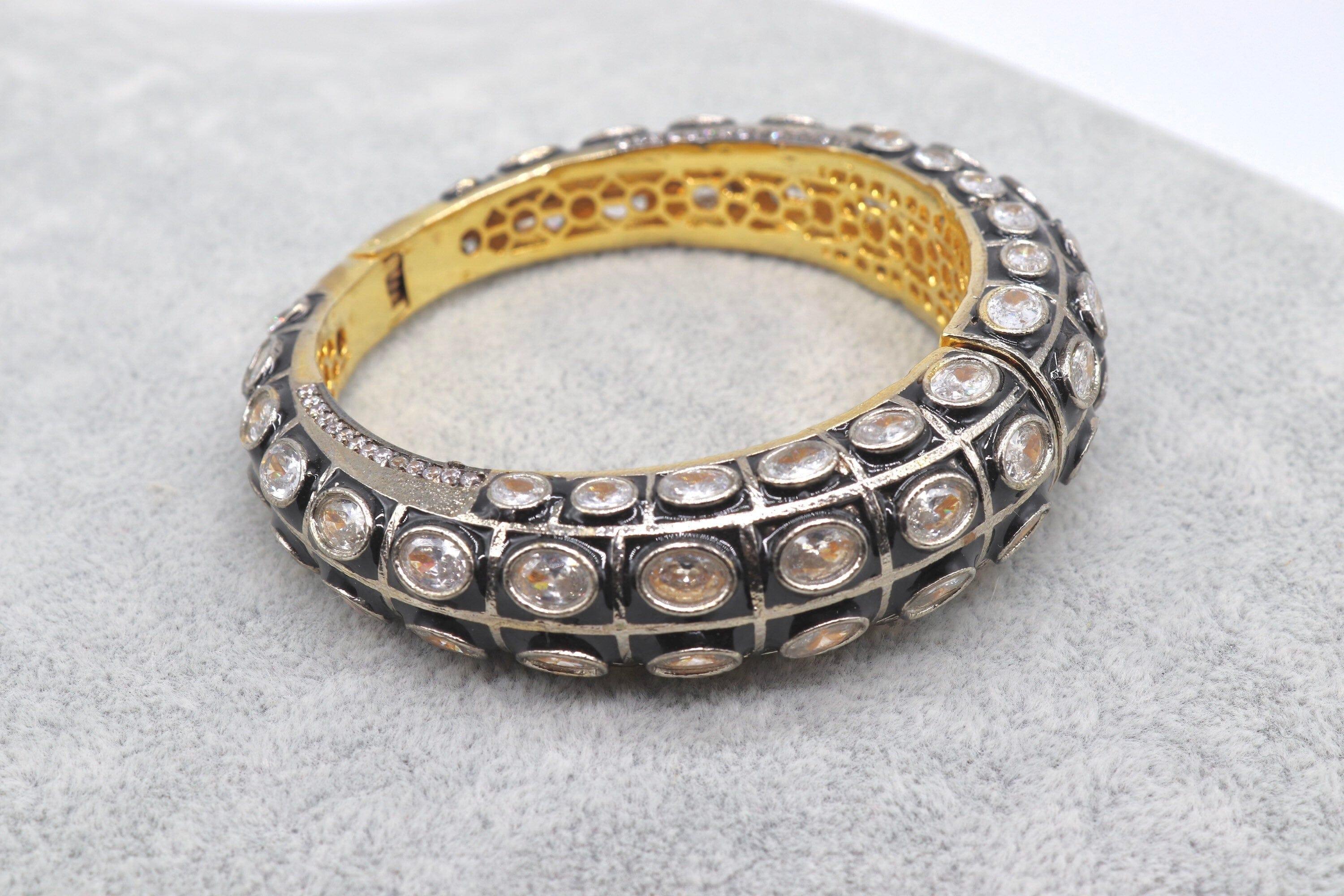 GlambyRivaaz Bangles and Bracelets Victorian Bangle/Indian Jewelry