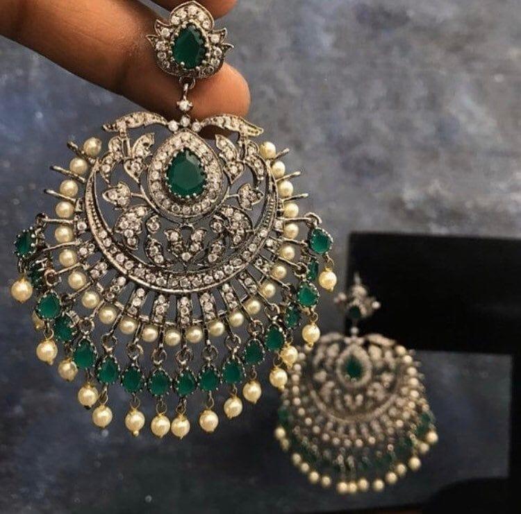 GlambyRivaaz Earrings Sanya Victorian Chandelier Earrings