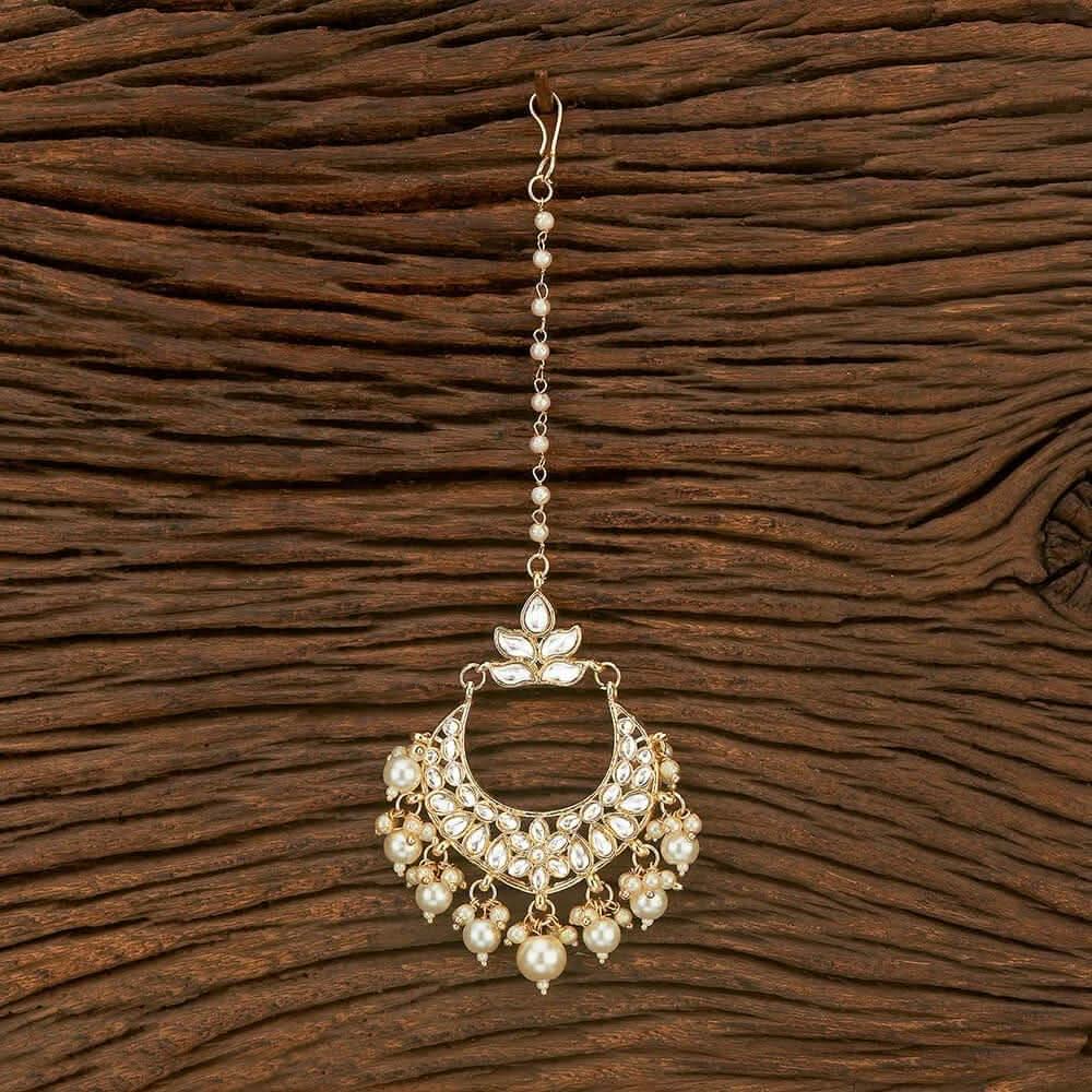 Tikkah | Gold Kundan Maangtikka | a indjan Jewelry | Pakistani Jewelry | Indjan Forehead Jewelry | Tikka