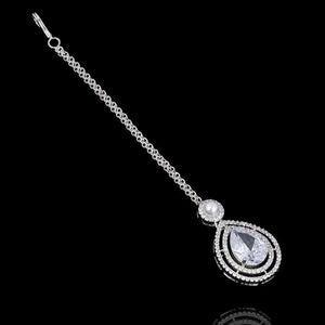 Kysha Diamond CZ Pearl Necklace Indian Jewelr Indian Necklace Pakistani Jewelry Crystal Necklace Statement Necklace American Diamond