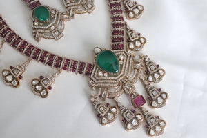 Ira Emerald Royale Heritage Necklace Set