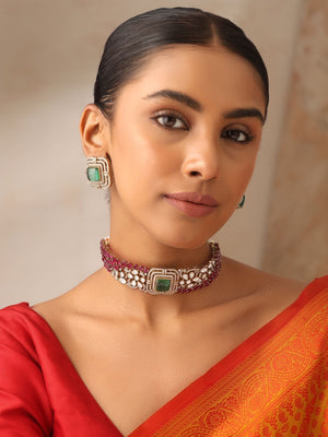 Ishra Mossonite Choker