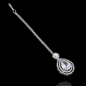 Kysha Diamond CZ Pearl Necklace