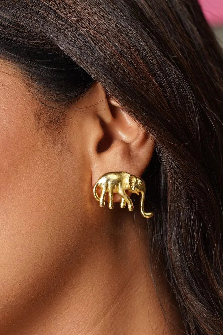 Elephant Gold Necklace