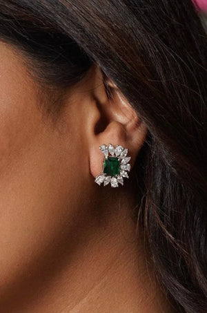 Emerald Diamond CZ Choker
