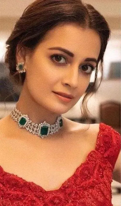 Emerald Diamond CZ Choker