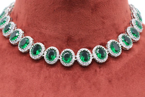 Jenny Green CZ Diamond Necklace