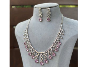May Pink Diamond Necklace