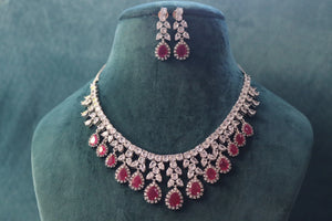 May Ruby Diamond Necklace