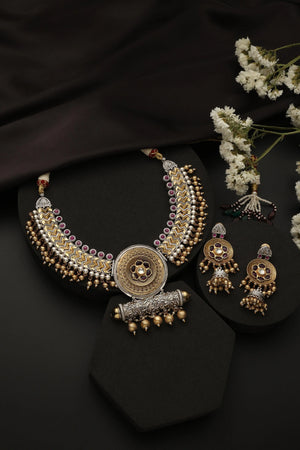 Meera Fusion Hasli Set