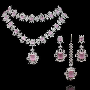 Misha Pink Diamond Set