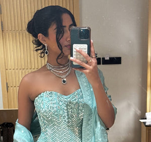 Multilayer CZ Necklace