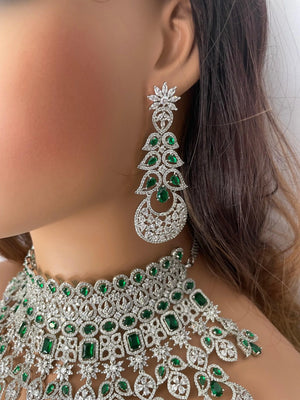 Noor Emerald Diamond Necklace