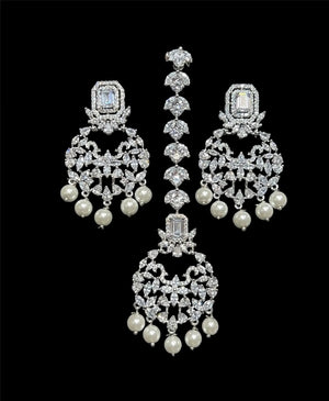 Pari Pearl Diamond Choker Set