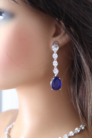 Sapphire Blue Doublet Pendant