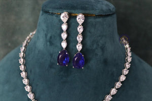 Sapphire Blue Doublet Pendant