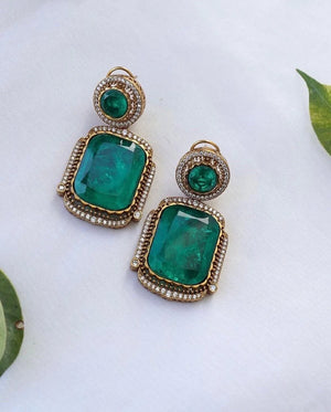 Sara Doublet Antique Gold Pendant Necklace