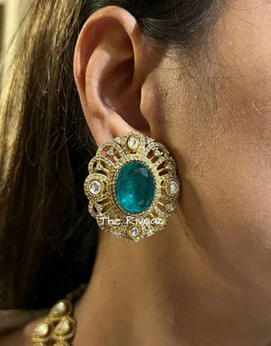 Shyla long Kundan Necklace