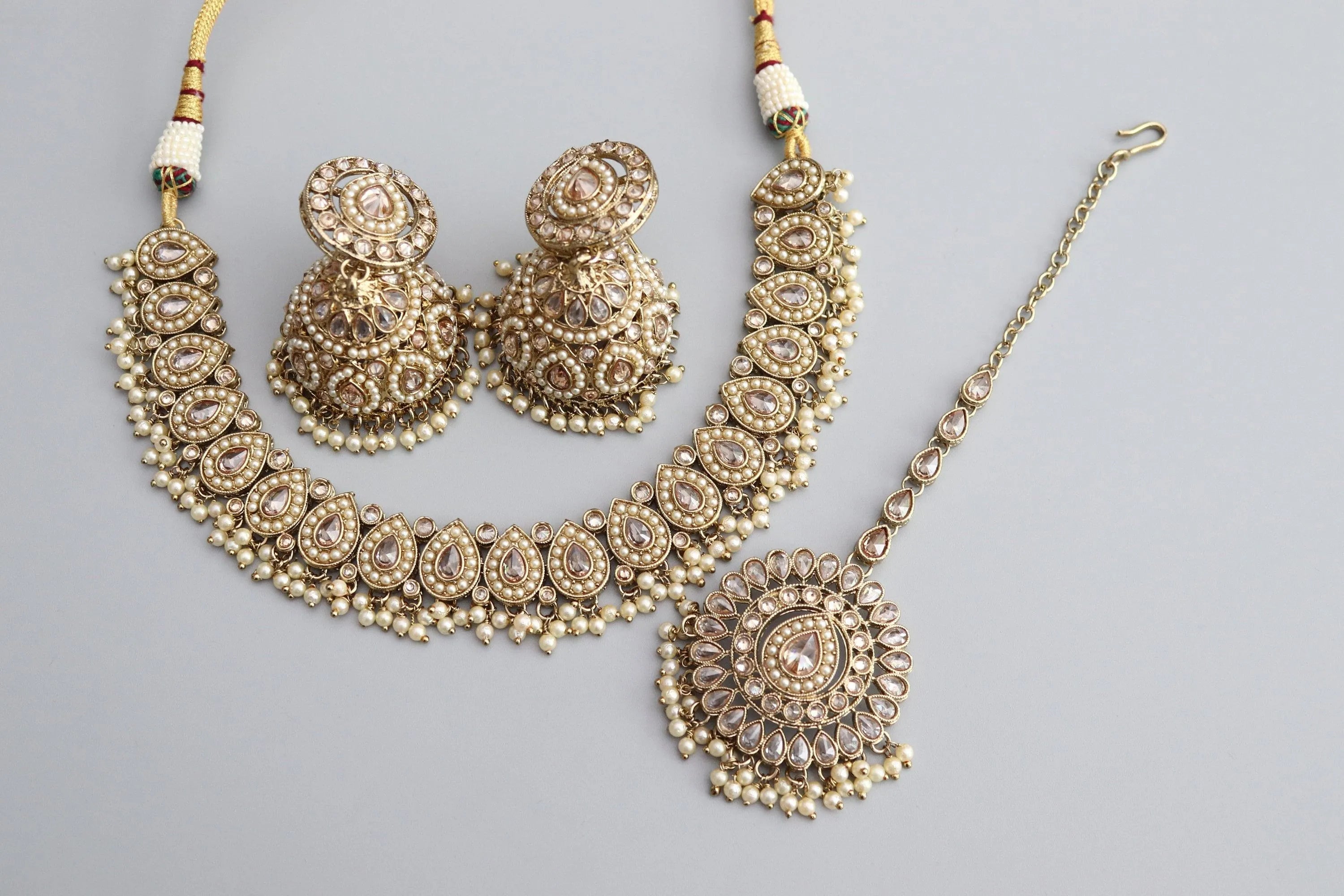 Simi Gold Polki Necklace