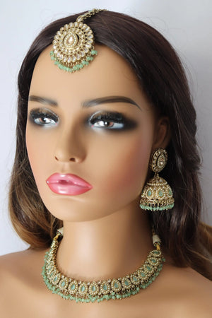 Simi Mint Polki Necklace