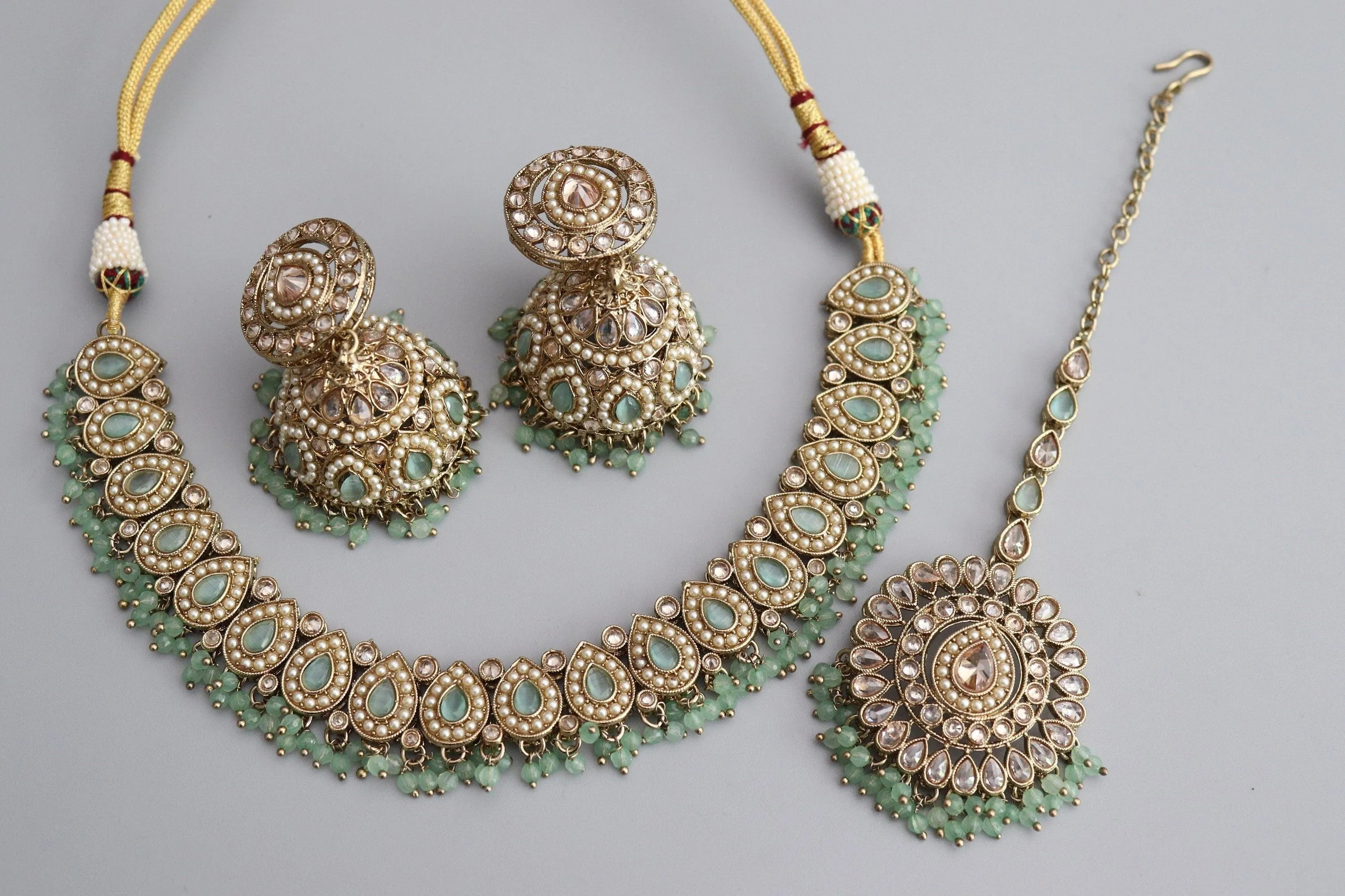 Simi Mint Polki Necklace