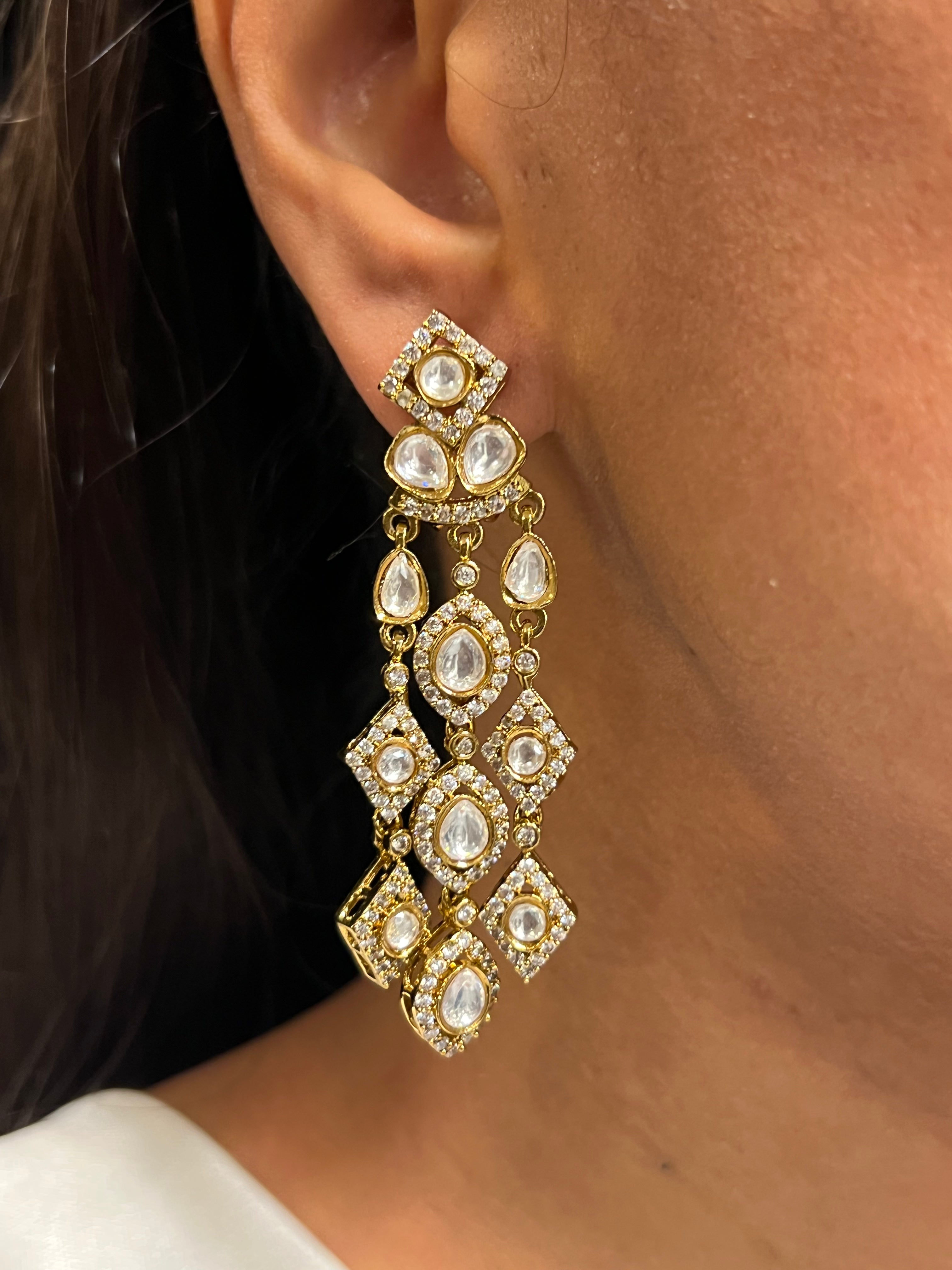 Three layer Victorian Polki Set