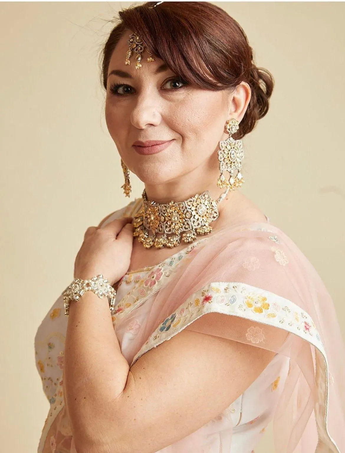 Victorian Choker Indian Jewelry Set