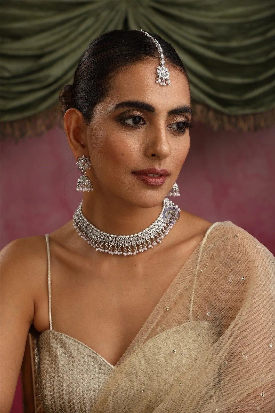 Zoe Silver Polki Set