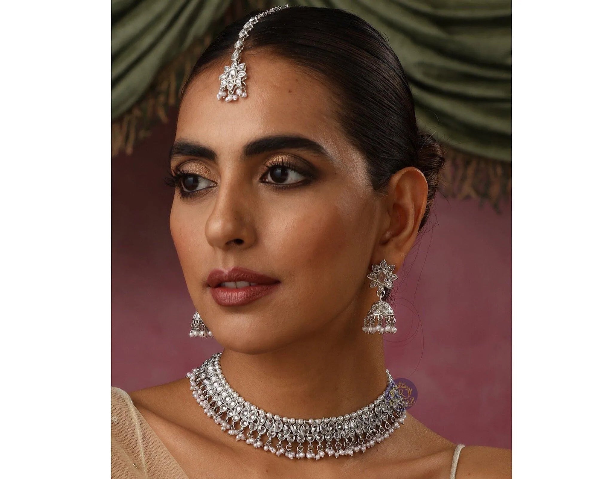 Zoe Silver Polki Set