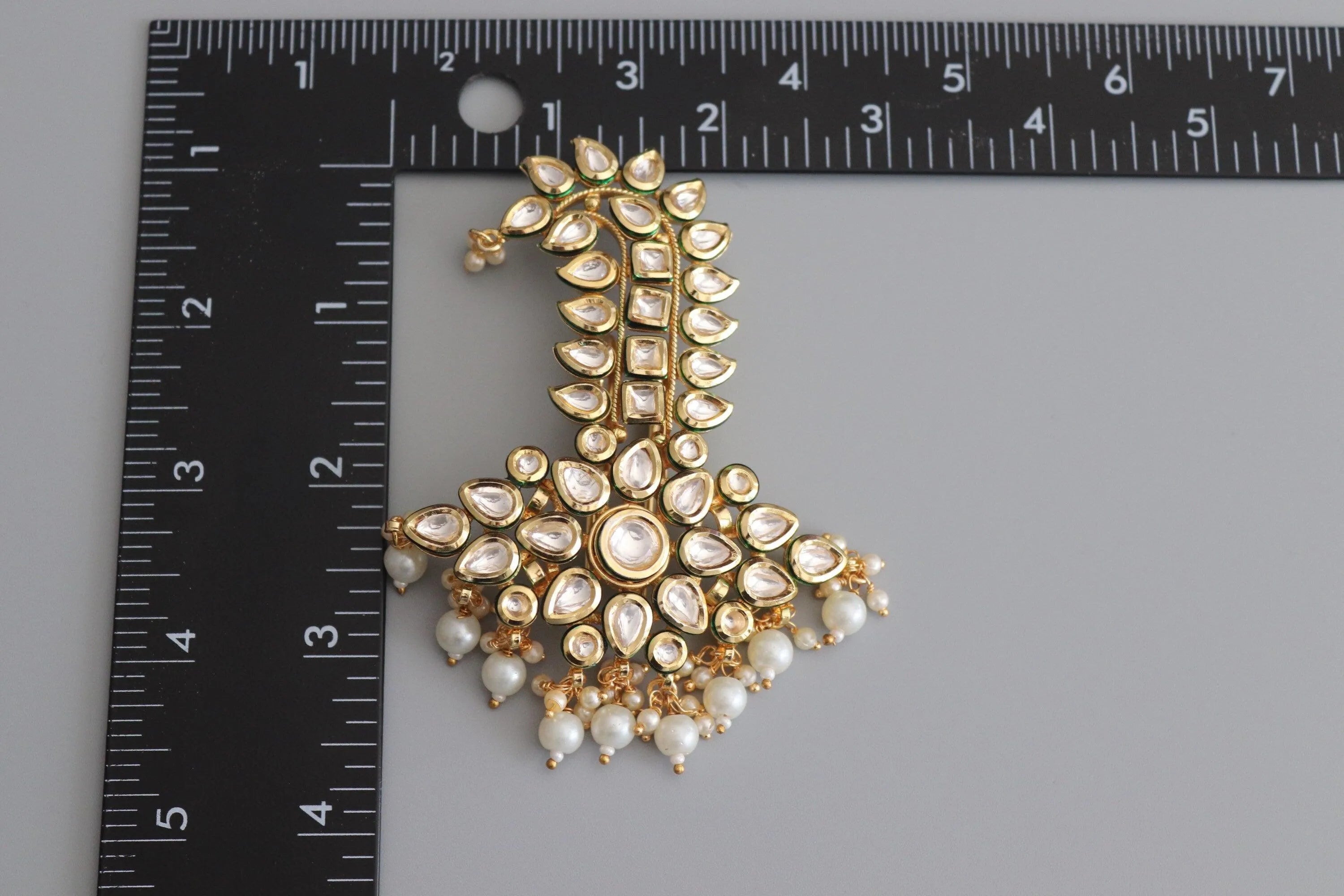 Kalgi Kundan Gold Men Kalangi