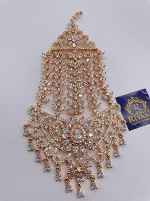 Rose gold Fiza CZ Diamond Passa