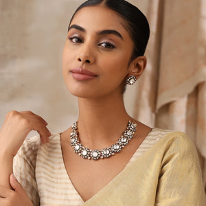 Saisha Kundan Statement Necklace Set