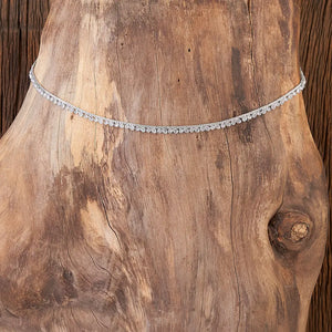 Silver Waist Chain (Kamarbandh) – Minimal Bridal Waist Belt