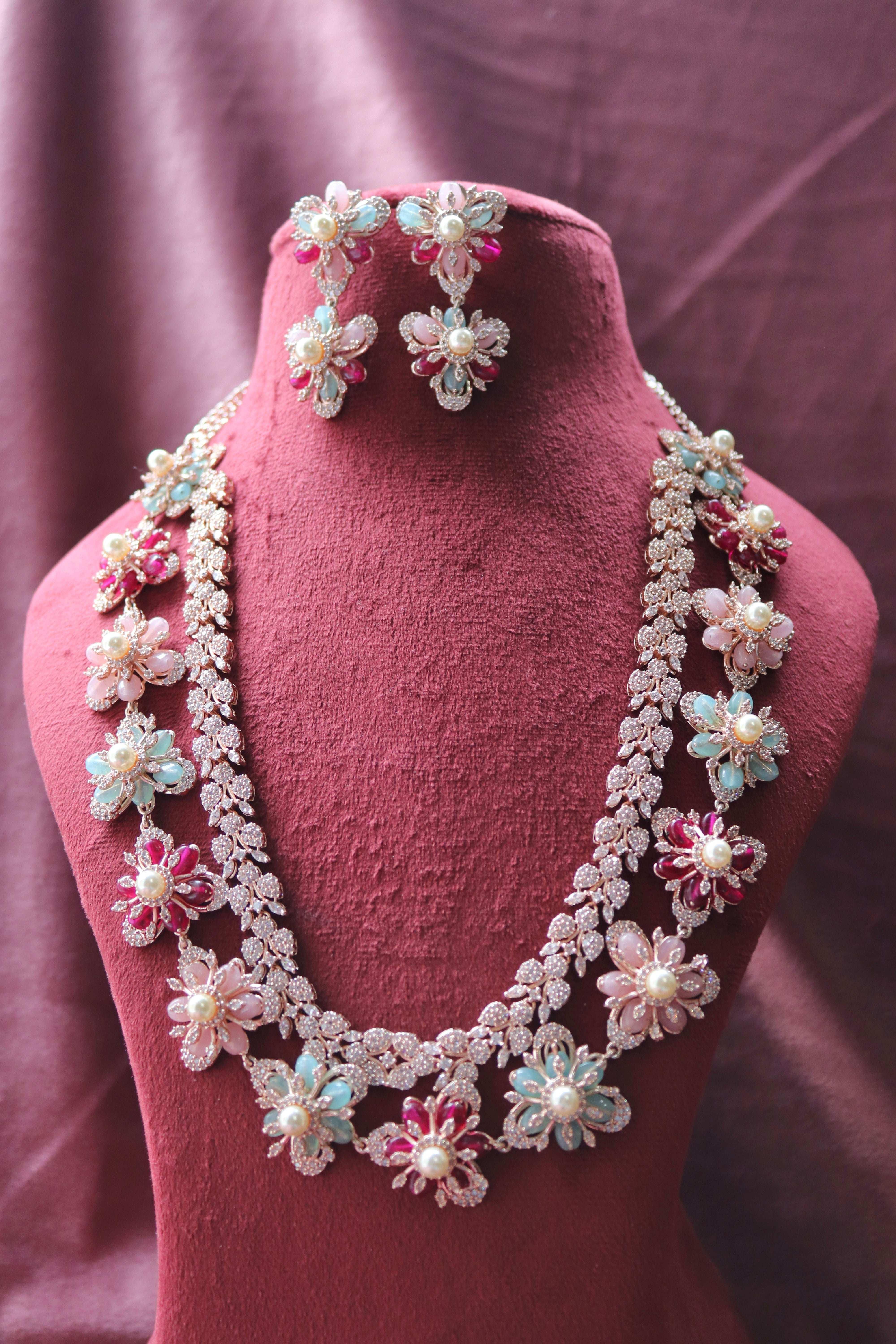 Bloom Rose Gold Long Set