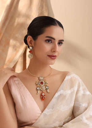 Indu Ruby Hasli Set